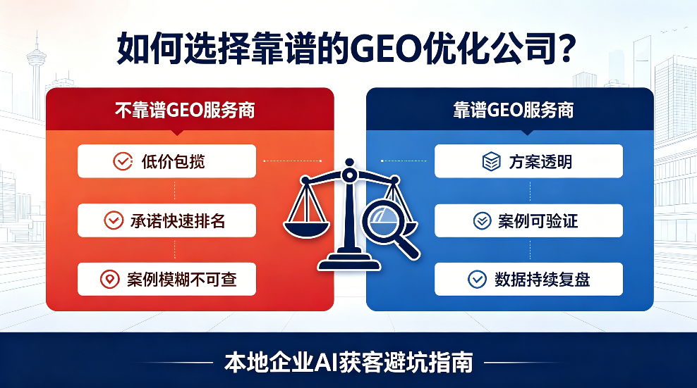 广汉如何选择靠谱的GEO优化公司？本地企业AI获客避坑指南